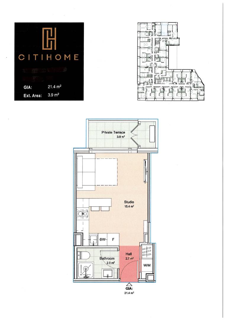 Image of Apartment - 1 Bathrooms for Sale in CitiHome-Gibraltar, Image 7